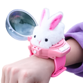 Children RC Car Mini Watch Toys With LED Lights 2.4GHz RC Car Toy Watch Rabbit Crab Racing Toys RC Car Girls Boys Birthday Gift